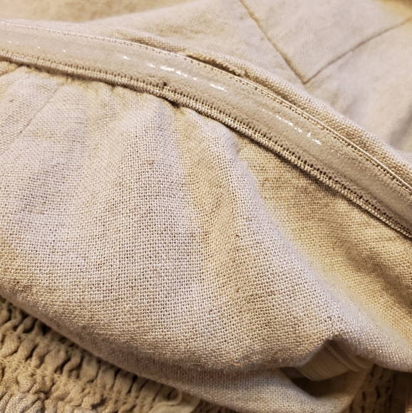 Urban Outfitters linen strapless wide-leg jumpsuit - Picture 11 of 16